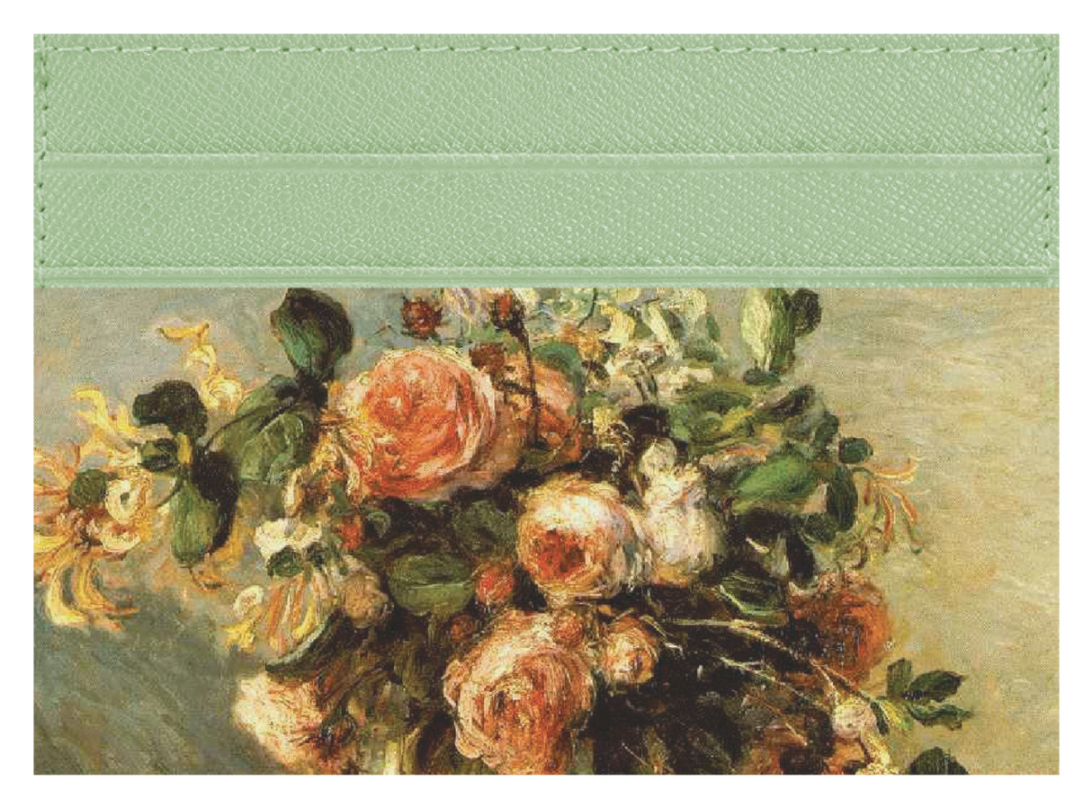 Roses and Jasmine In a Delft Vase