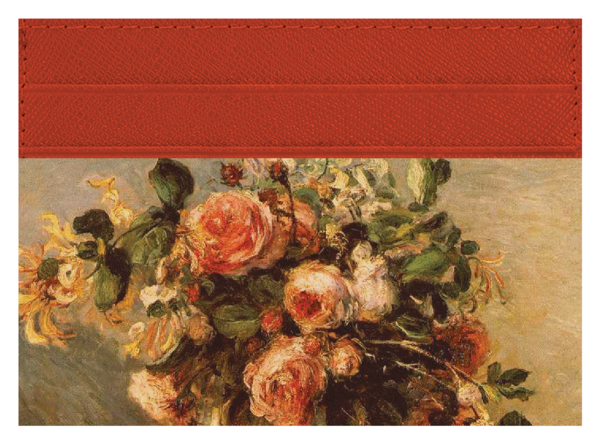 Roses and Jasmine In a Delft Vase