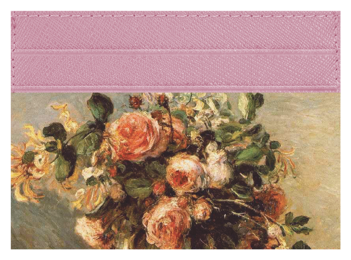 Roses and Jasmine In a Delft Vase