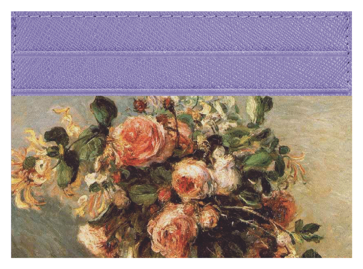 Roses and Jasmine In a Delft Vase