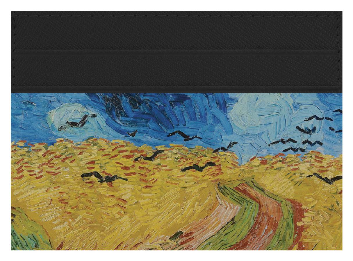 Wheatfield with Crows