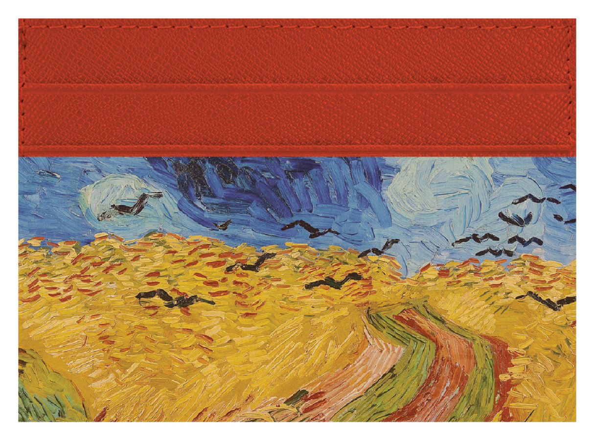 Wheatfield with Crows