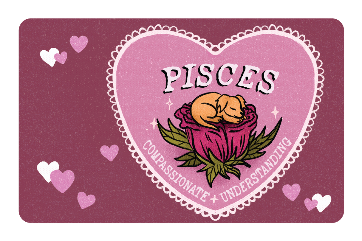 Pisces puppy love