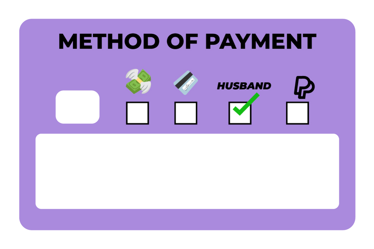 Method Of Payment