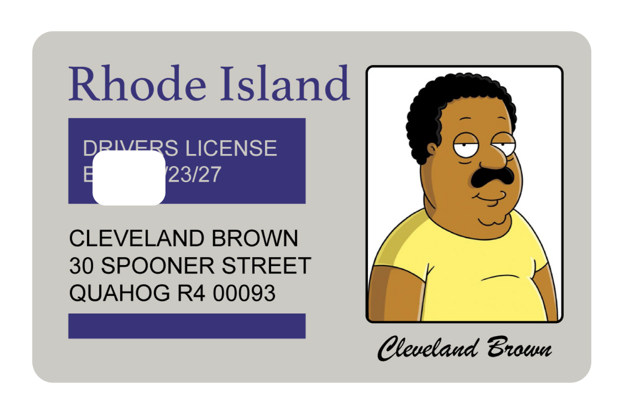 Cleveland Brown License