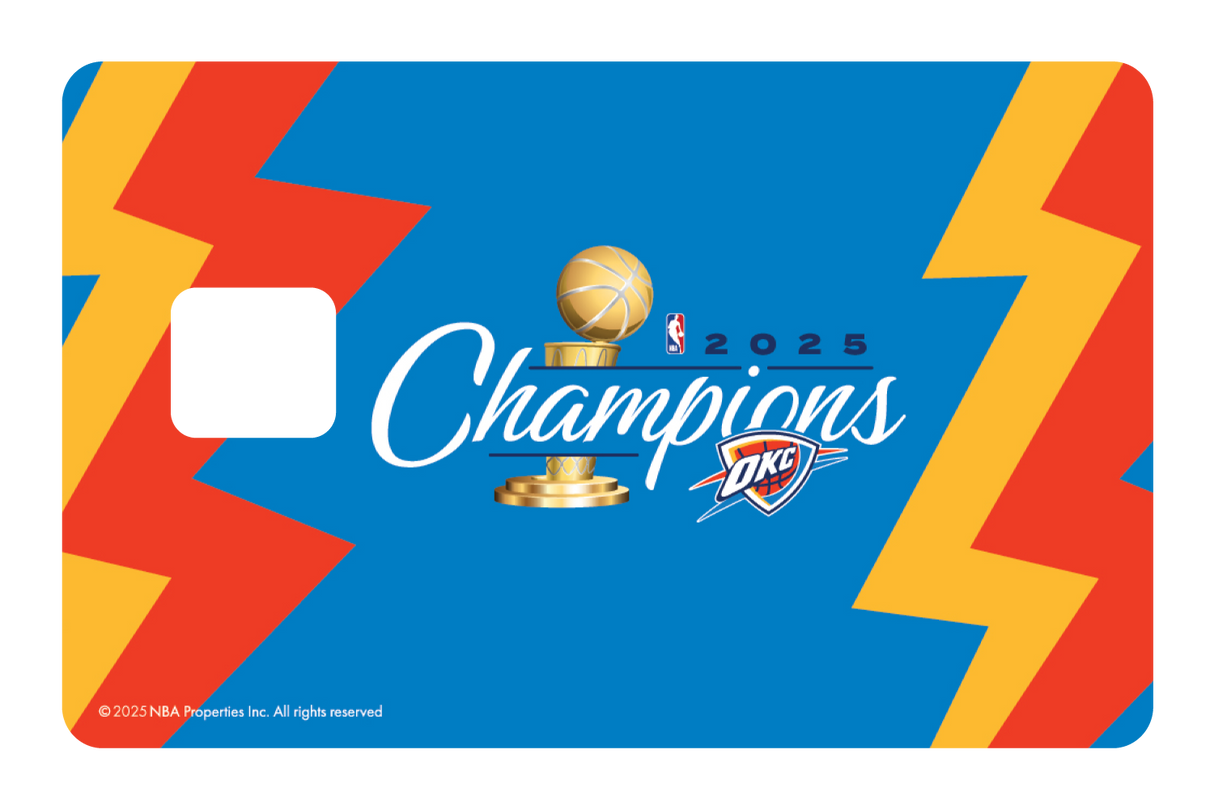 2025 NBA Champions: OKC Thunder - Thunder Up