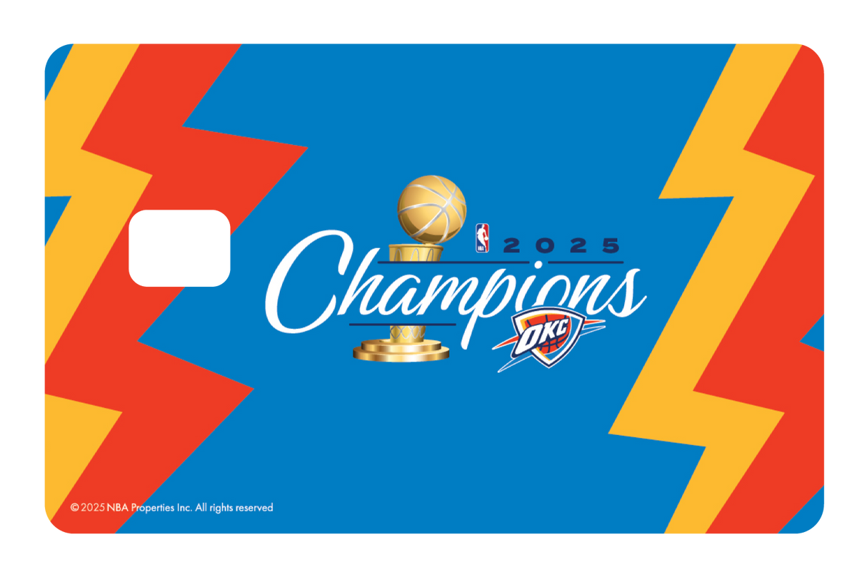 2025 NBA Champions: OKC Thunder - Thunder Up