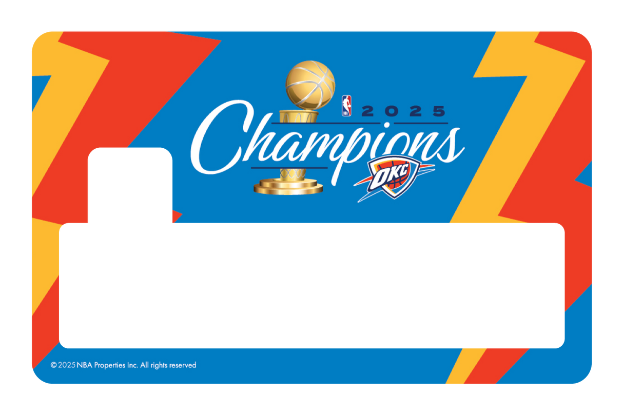 2025 NBA Champions: OKC Thunder - Thunder Up