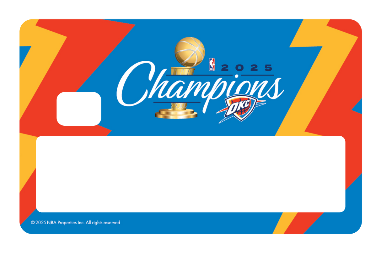 2025 NBA Champions: OKC Thunder - Thunder Up