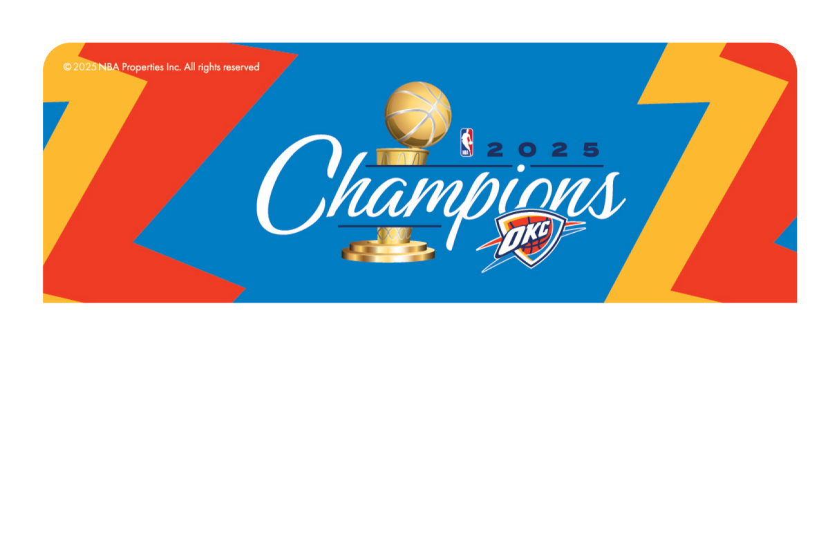 2025 NBA Champions: OKC Thunder - Thunder Up