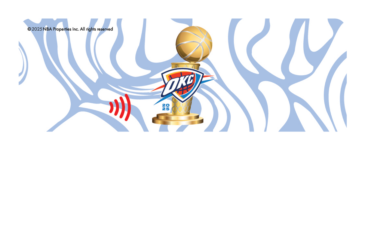 2025 NBA Champions: OKC Thunder - Champs White