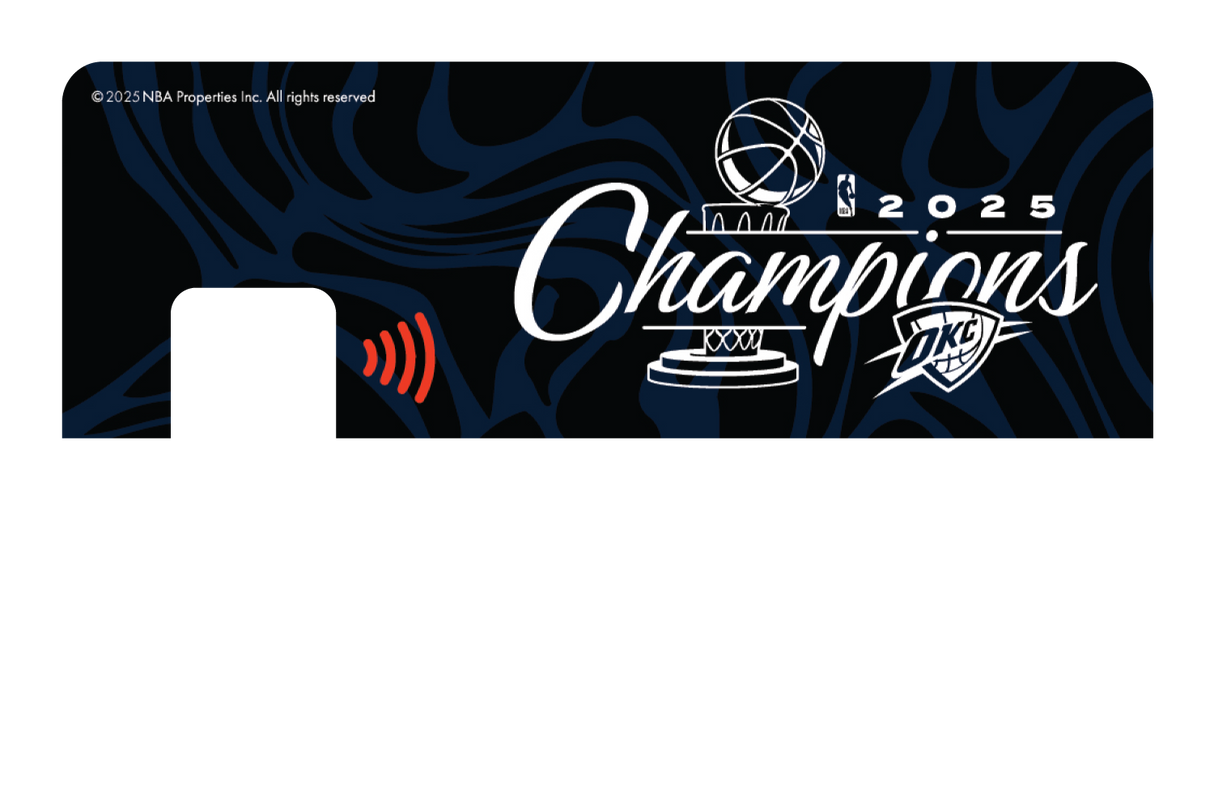 2025 NBA Champions: OKC Thunder - Champs Black