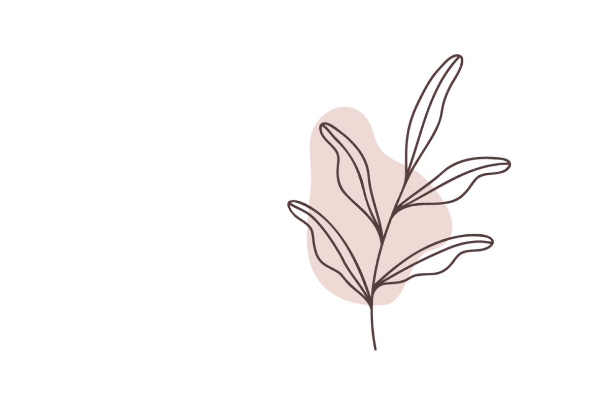 Leaf Doodle Pink