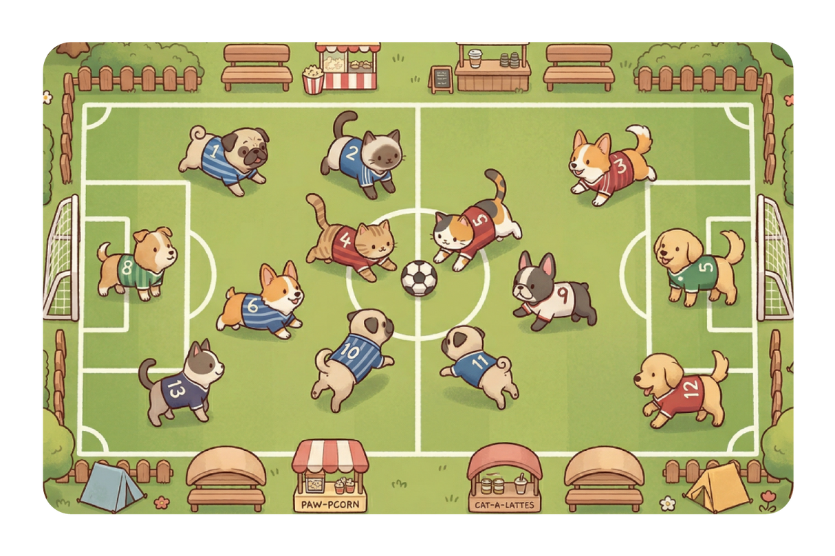 Cozy Soccer Match