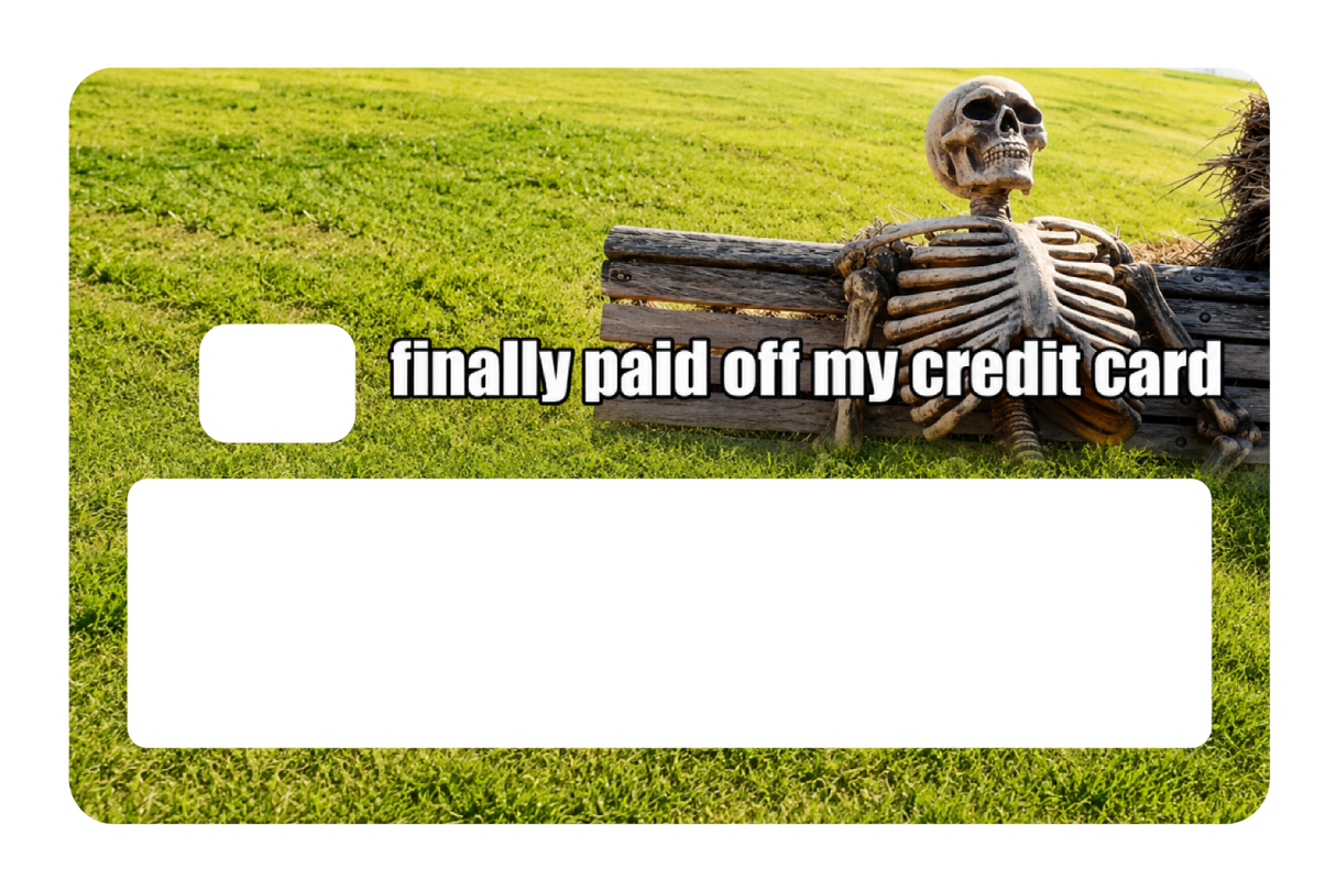 Finally paid off card