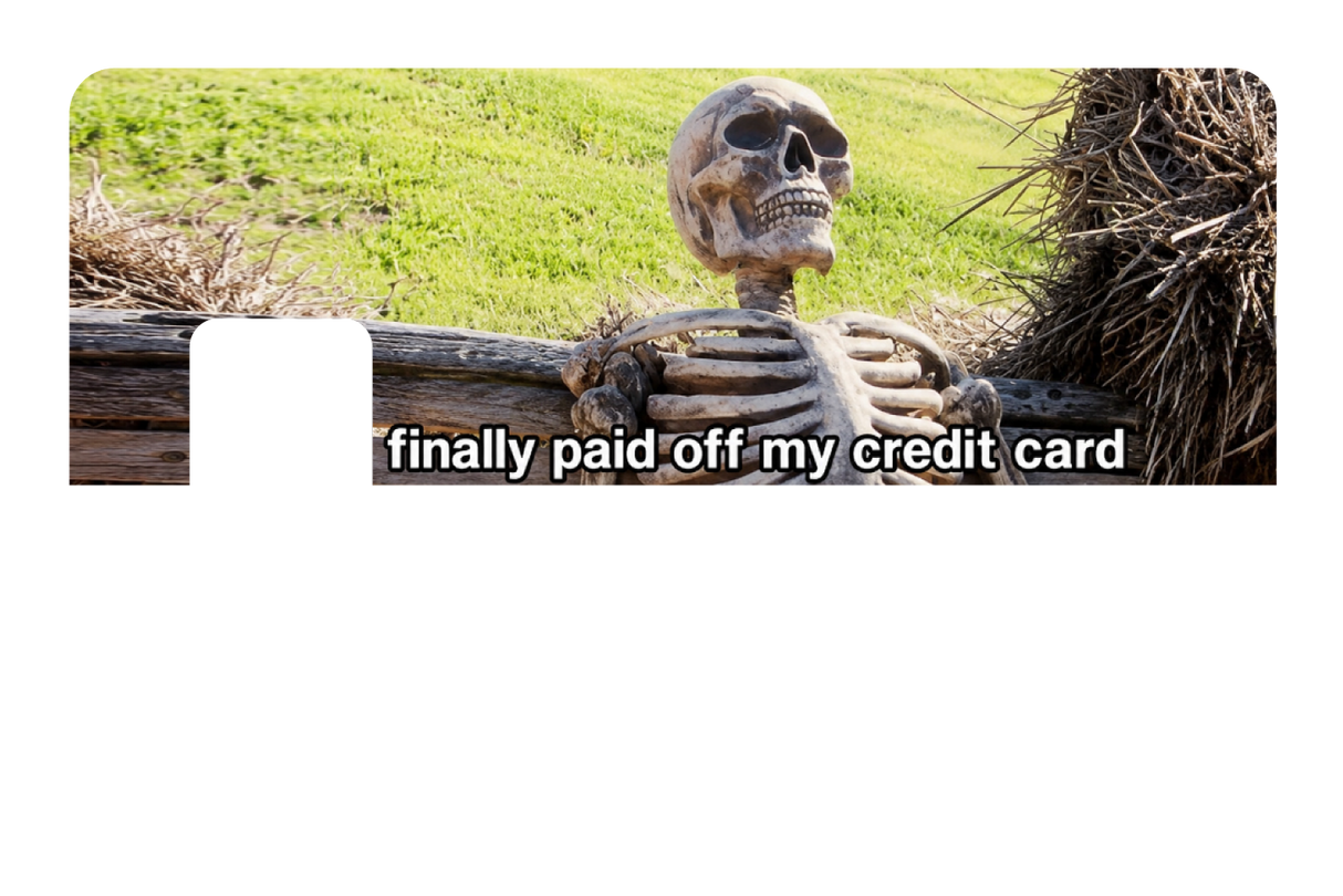 Finally paid off card