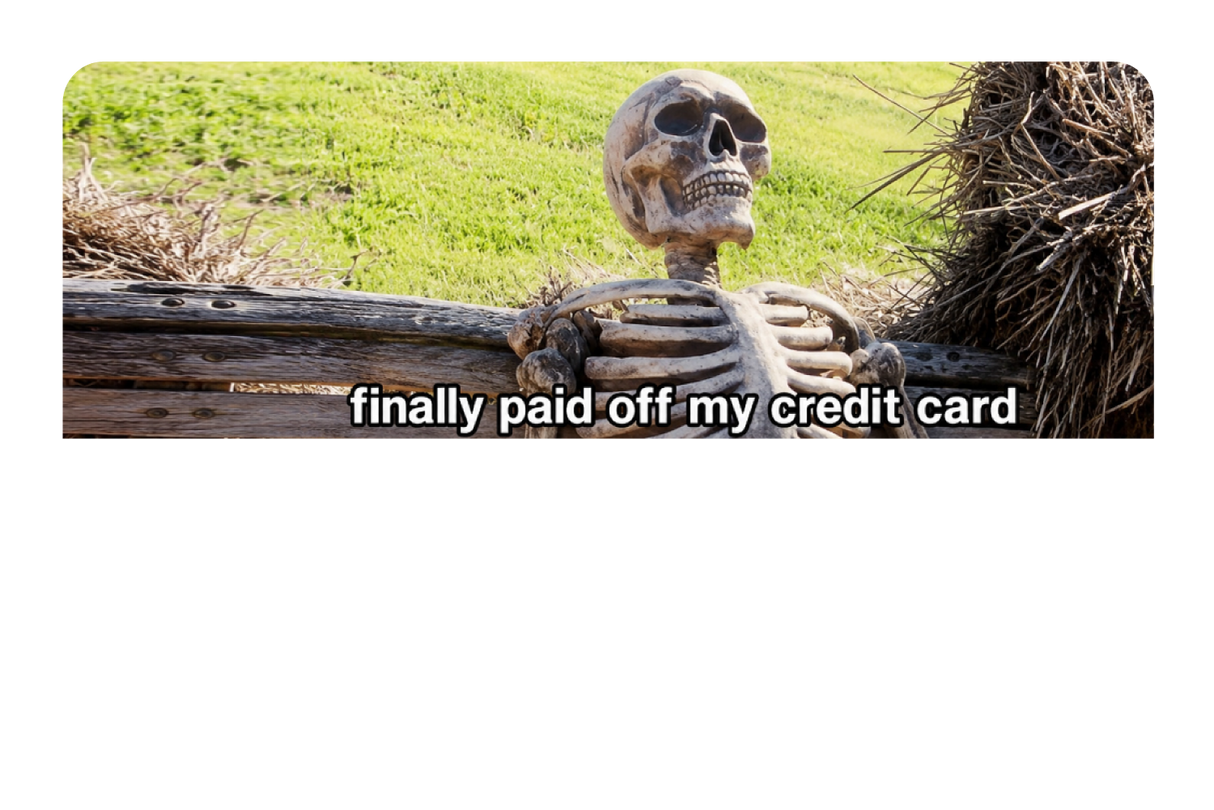 Finally paid off card