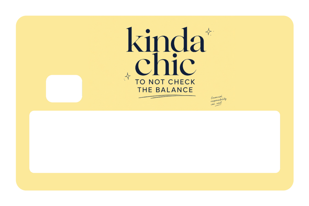 To not check the balance