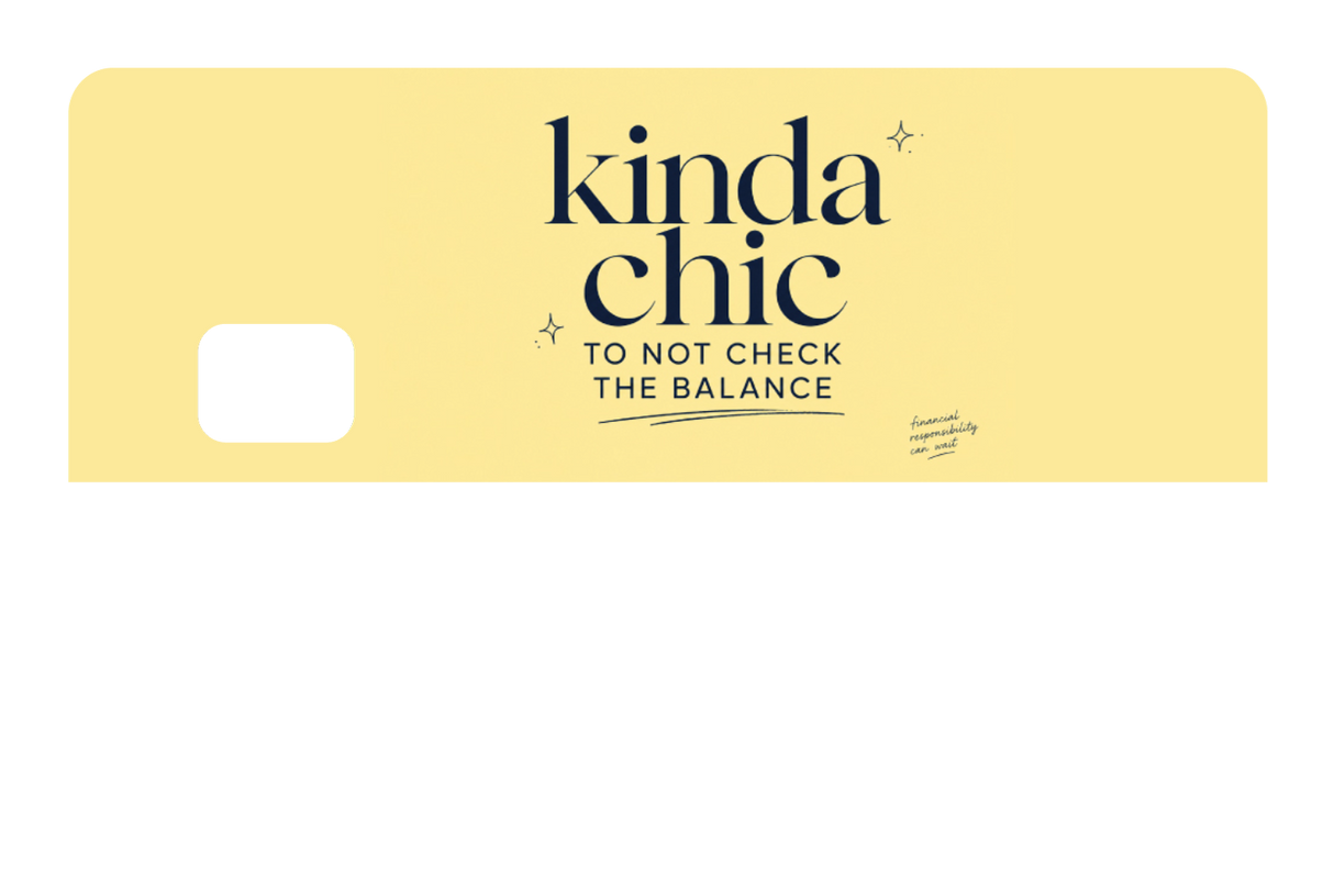 To not check the balance