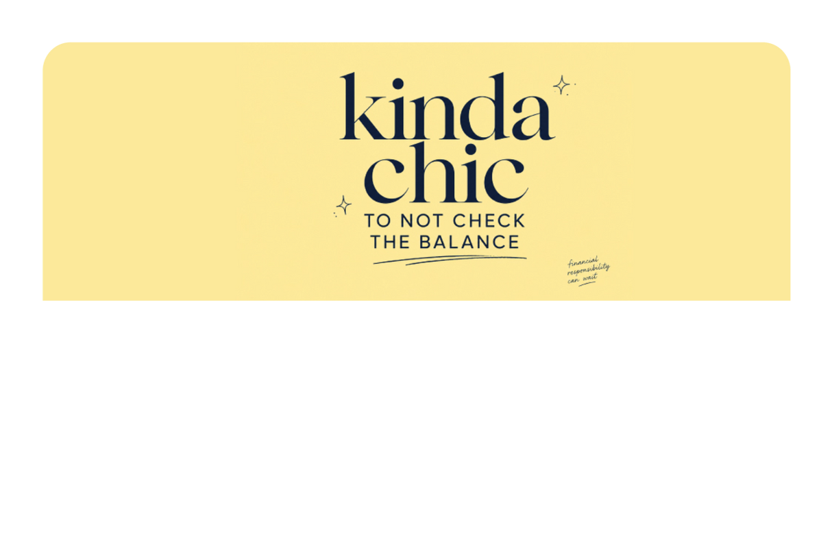 To not check the balance