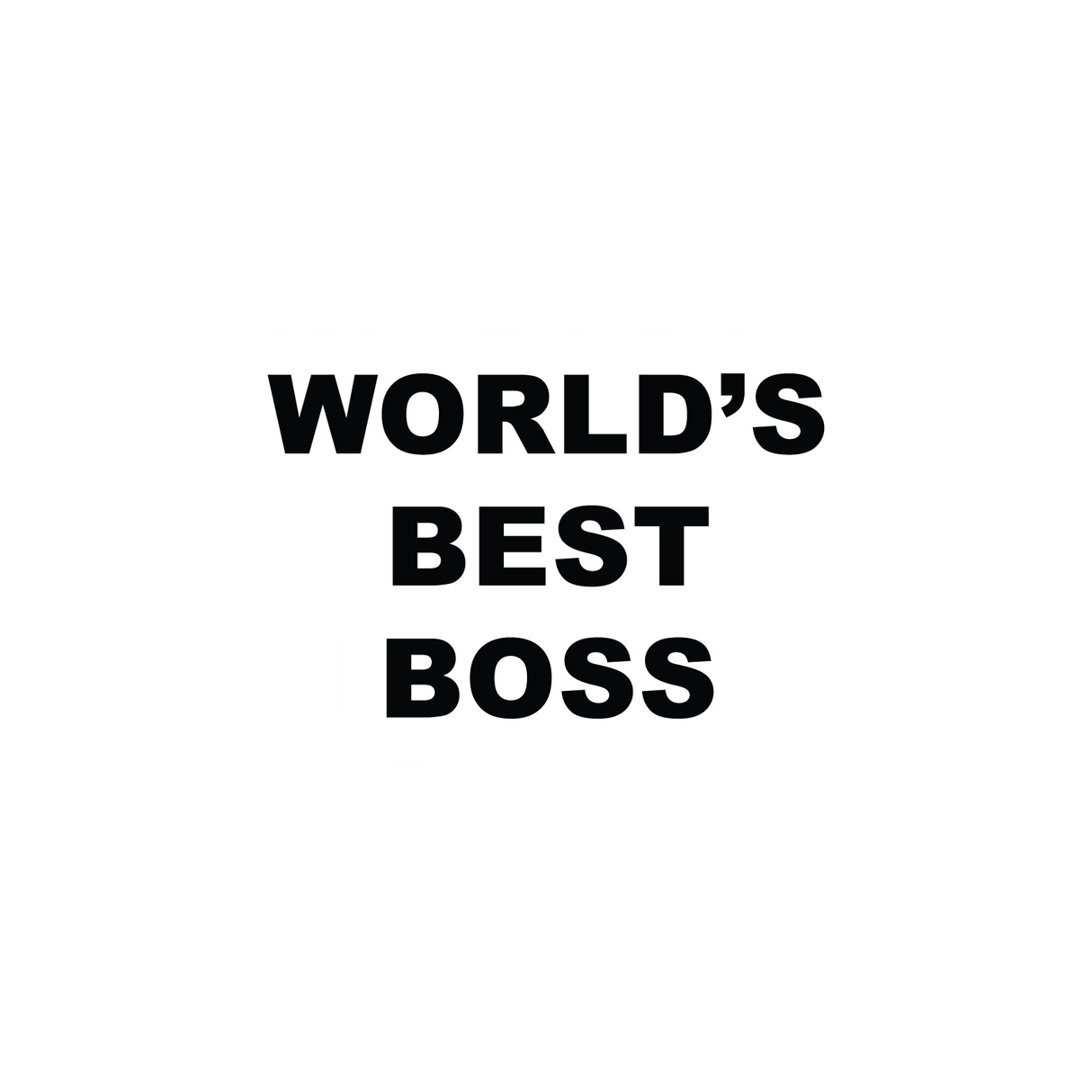 World's Best Boss