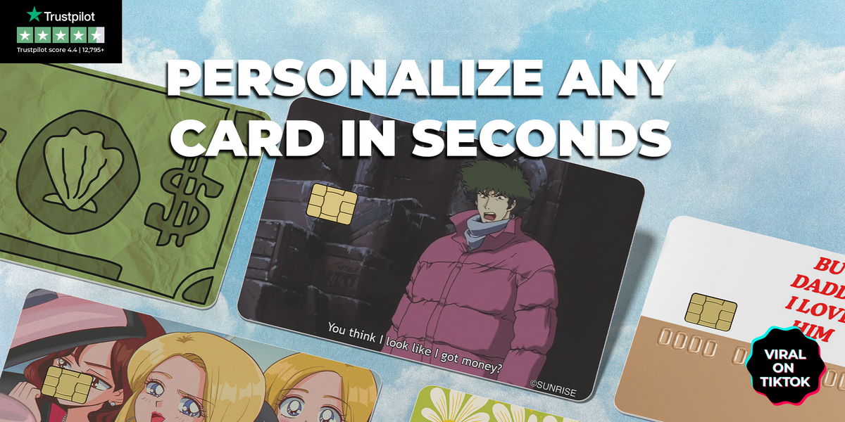 CUCU Covers™ | Patented Ultra‑Thin Card Skins to Customize Bank Cards!