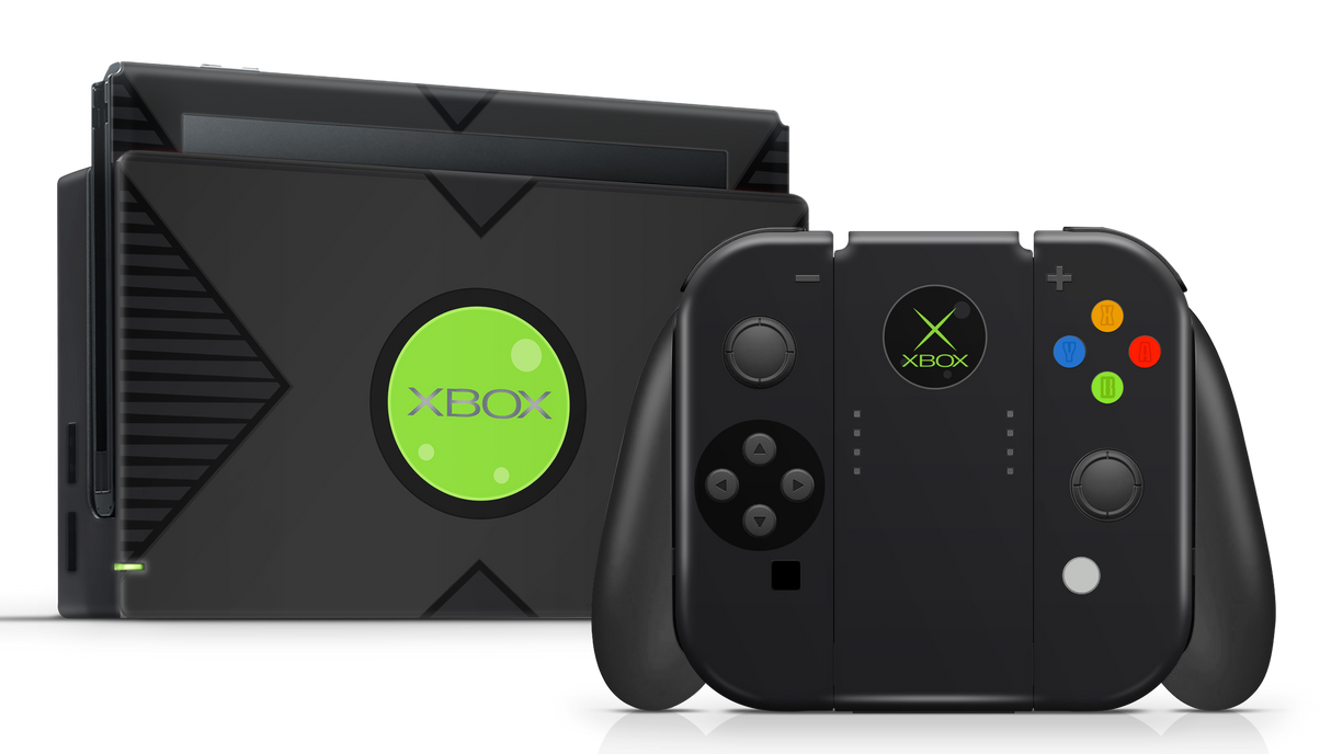 Nintendo Switch 2017 Skin Retro Xbox