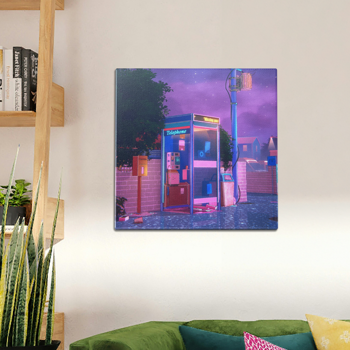 Pay Phone Nostalgia Wall Art