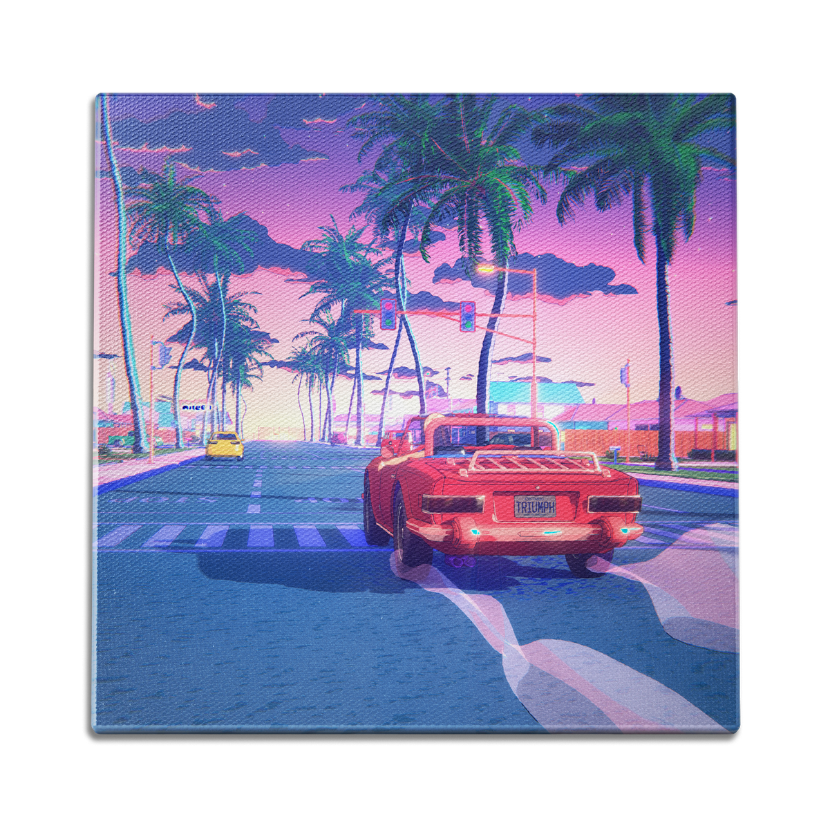 Sunset Drive Wall Art