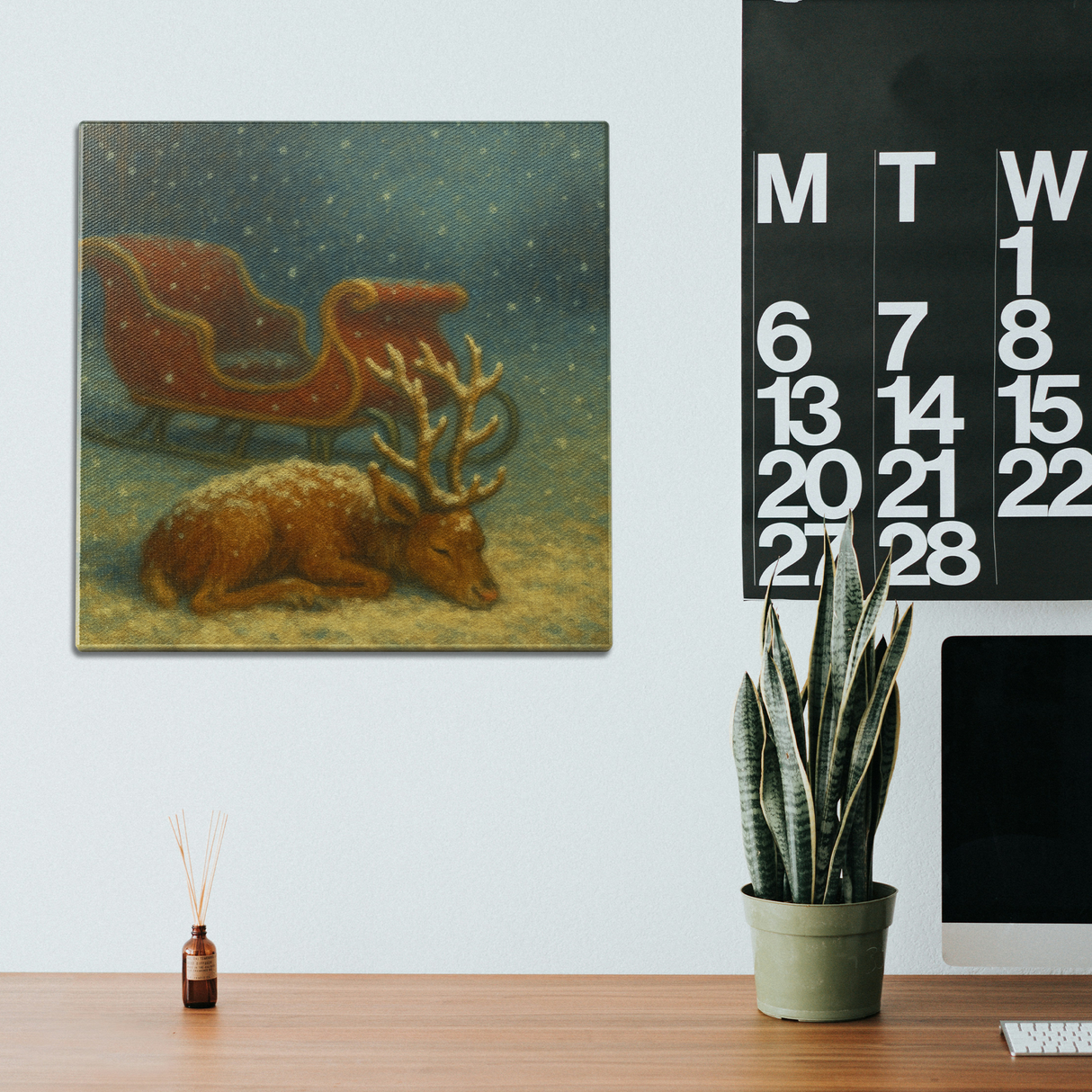 Waiting for Christmas Wall Art