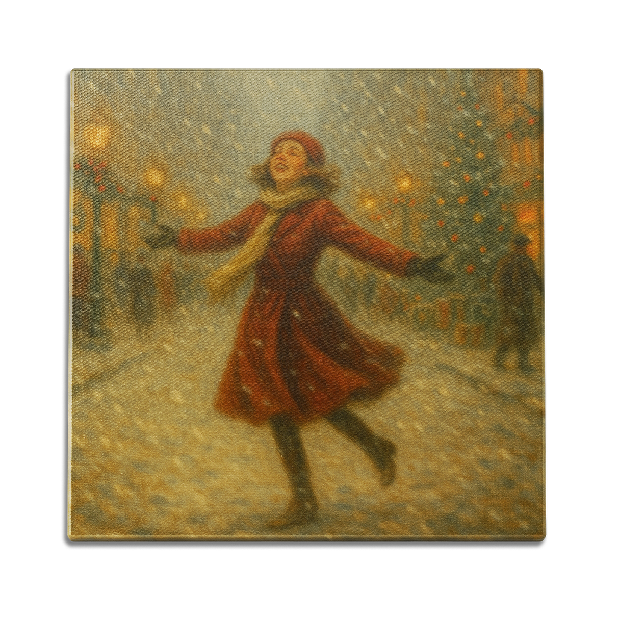 Snowstorm Joy Wall Art