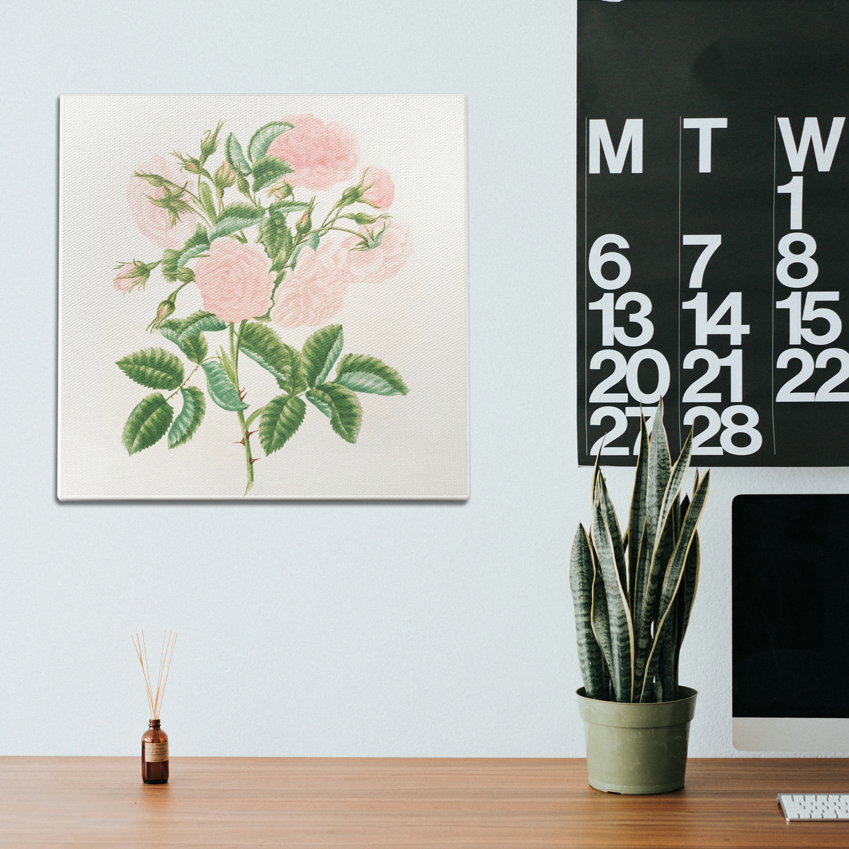 Petals in Pink Wall Art