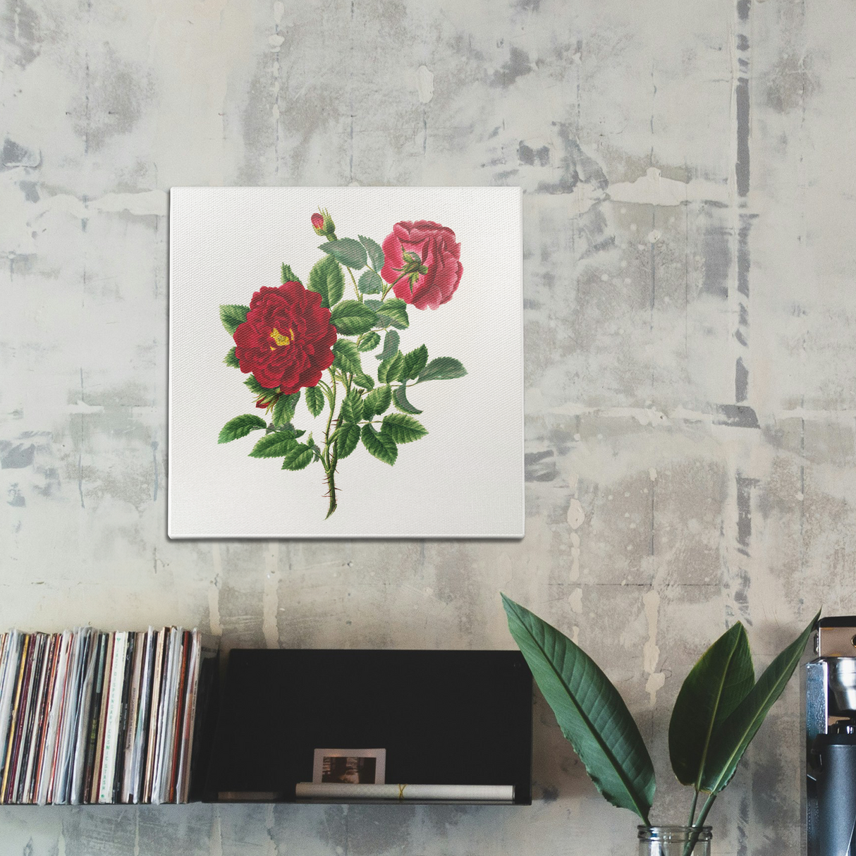 Dahlia Bloom Wall Art