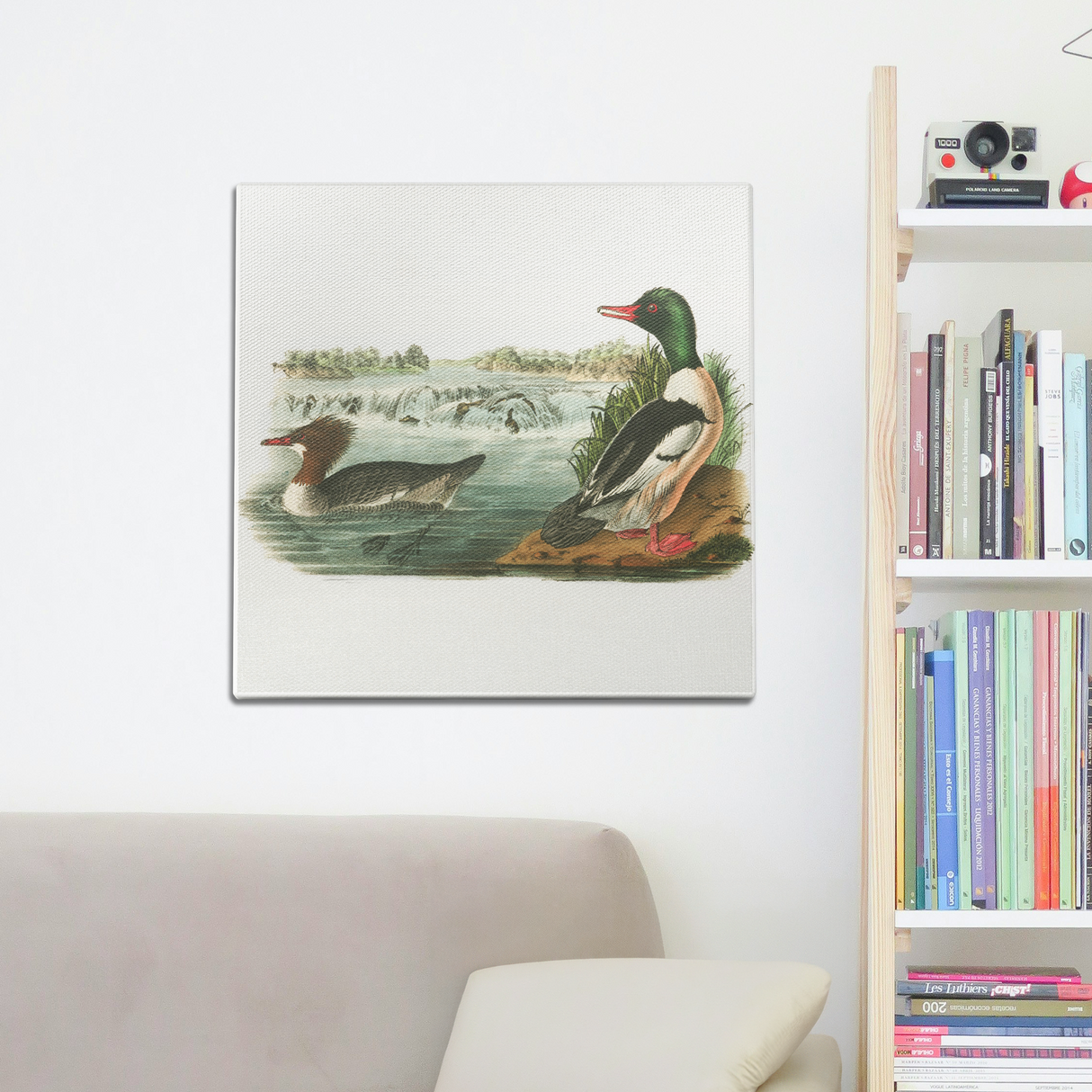 Ducks In A Pond Wall Art