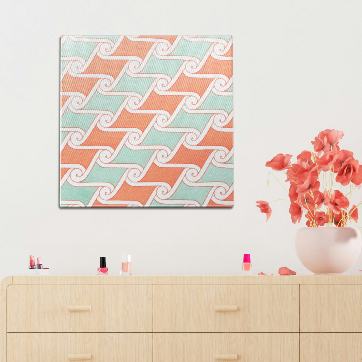 Retro Waves Wall Art