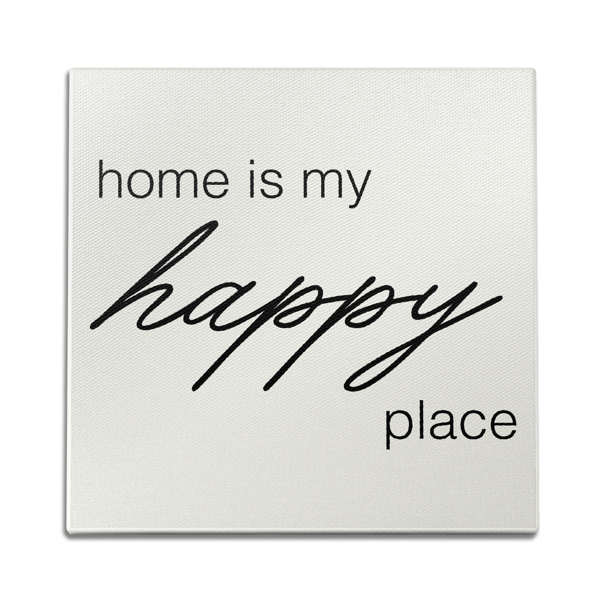 Home Is My Happy Place Wall Art