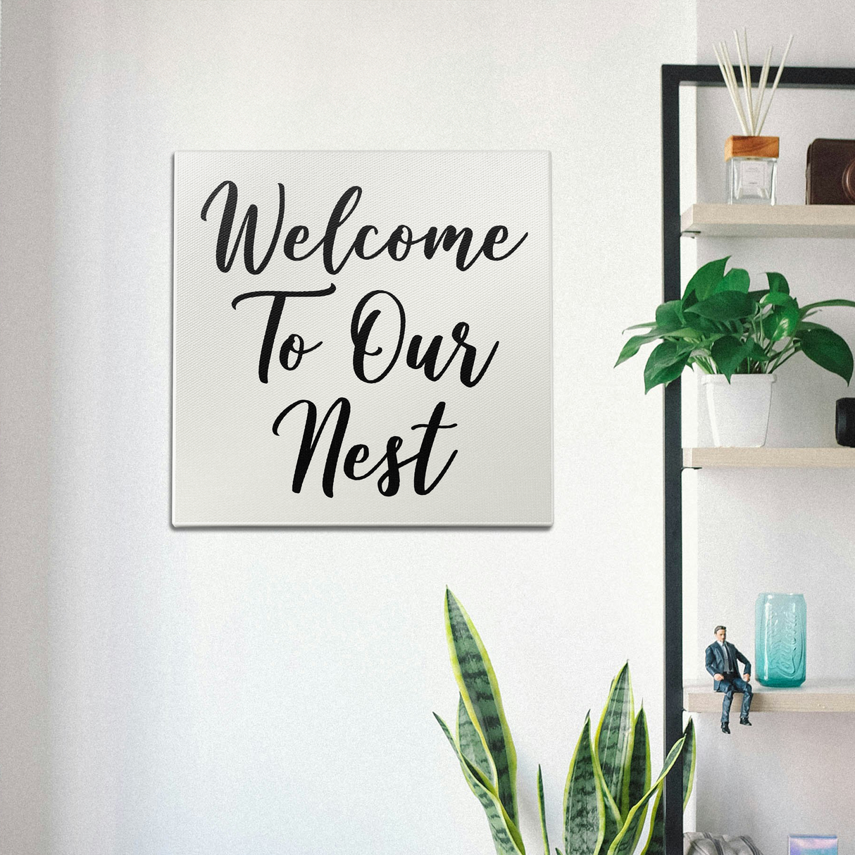 Welcome To Our Nest Wall Art