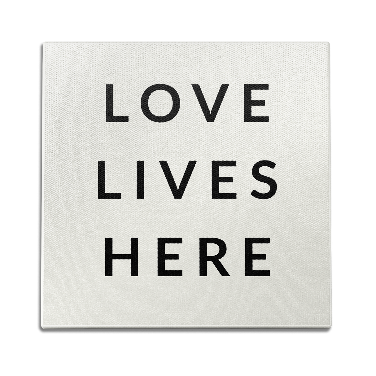 Love Lives Here Wall Art