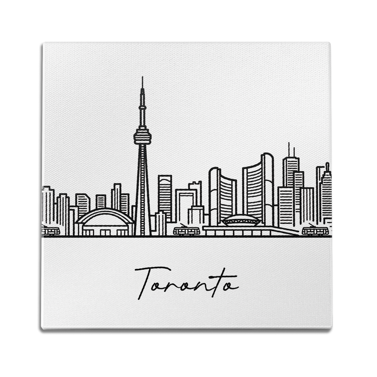 Skyline Toronto Wall Art