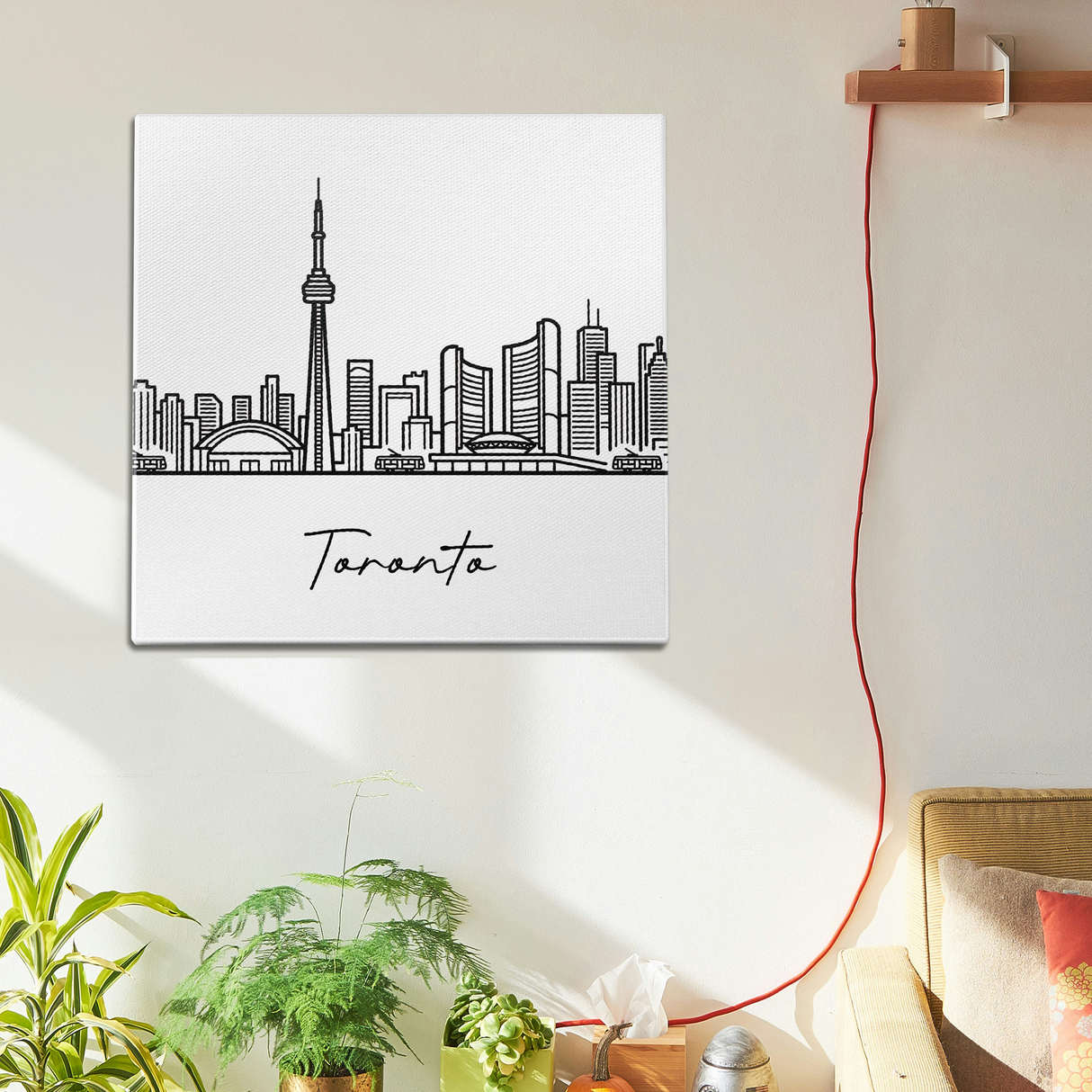 Skyline Toronto Wall Art