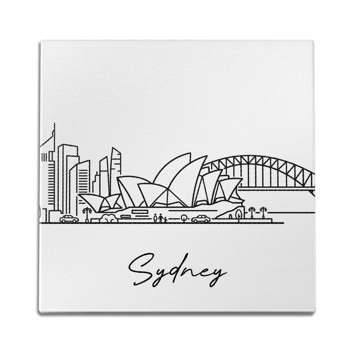 Skyline Paris Wall Art