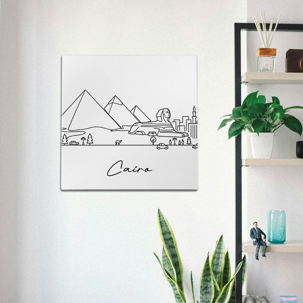 Skyline Cairo Wall Art