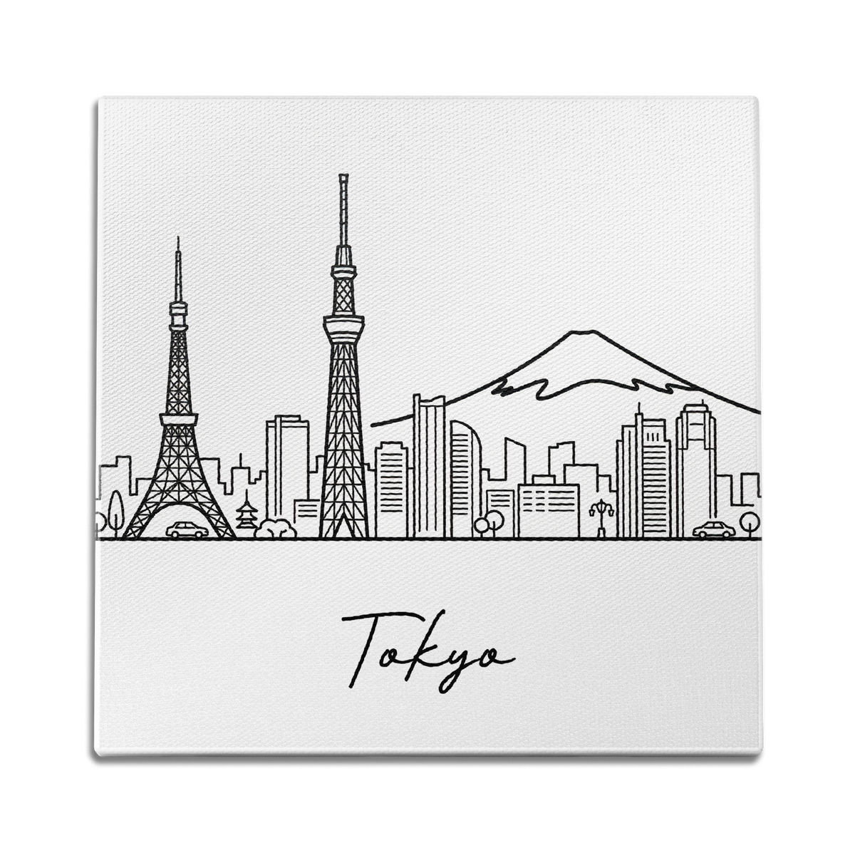 Skyline Tokyo Wall Art