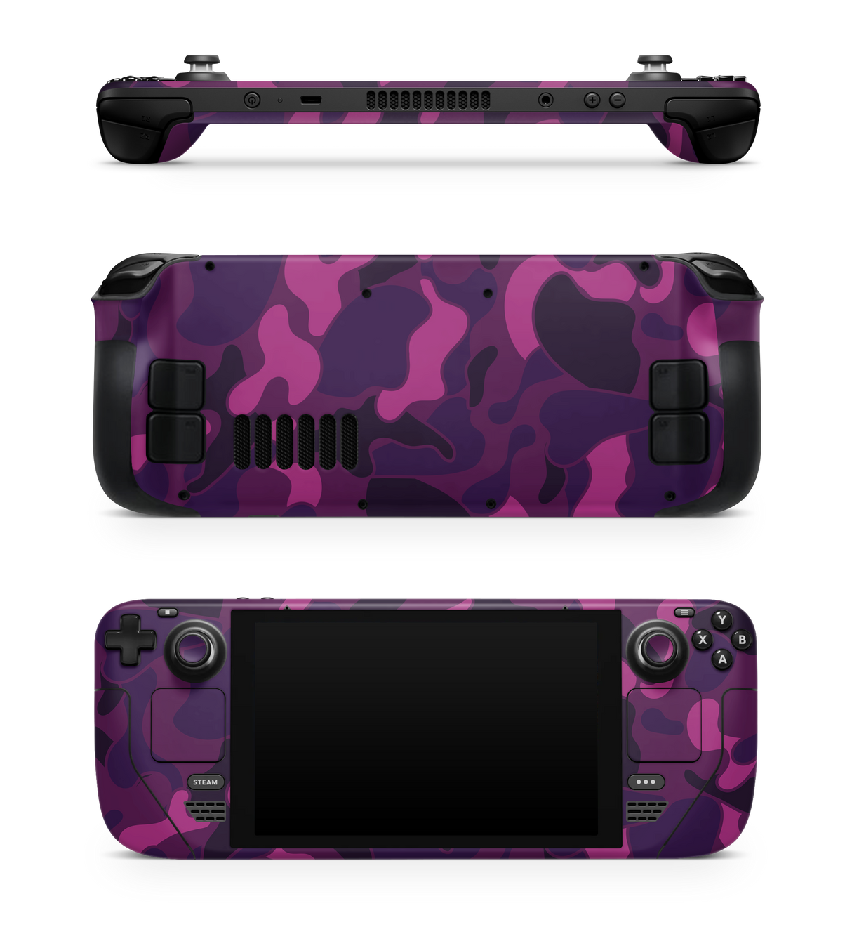 Steam Deck Ape Camo Purple