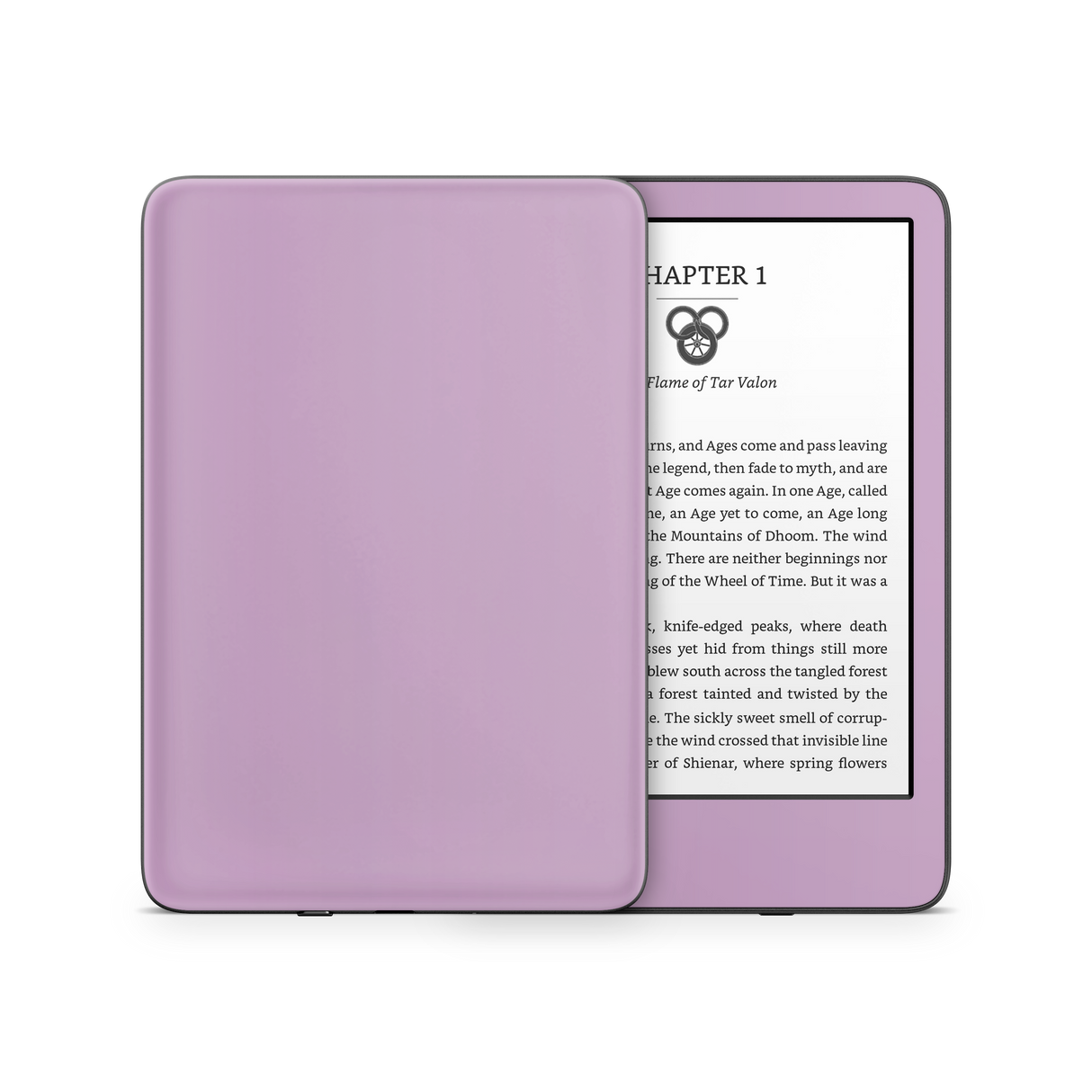 Soft Lilac Kindle eReader Skin