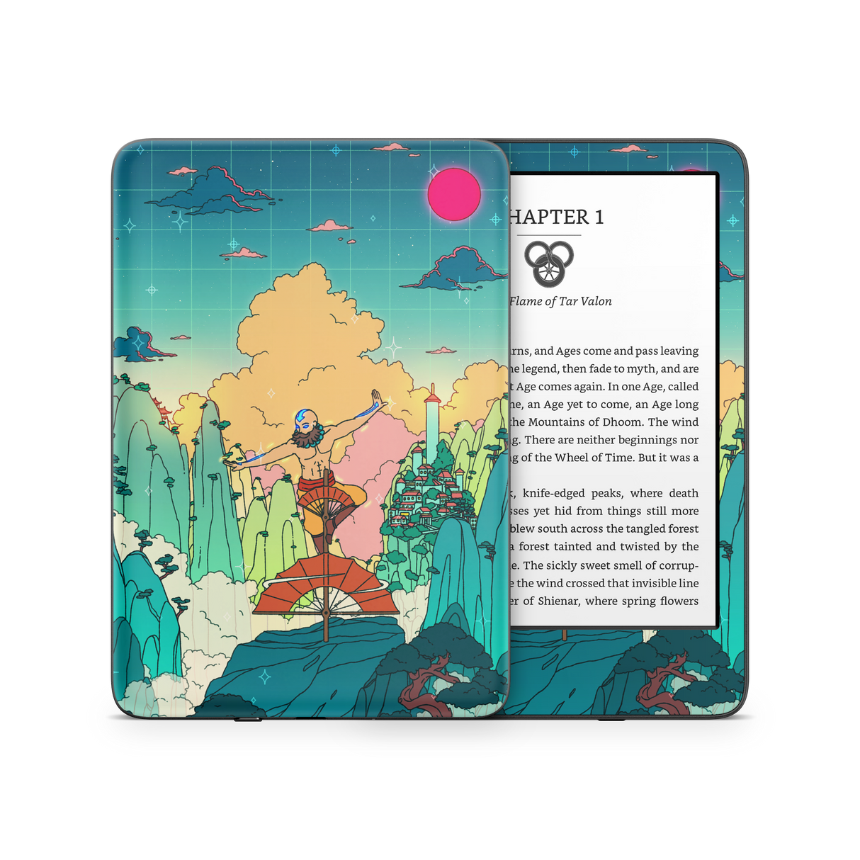 Aang Atla Kindle Skin
