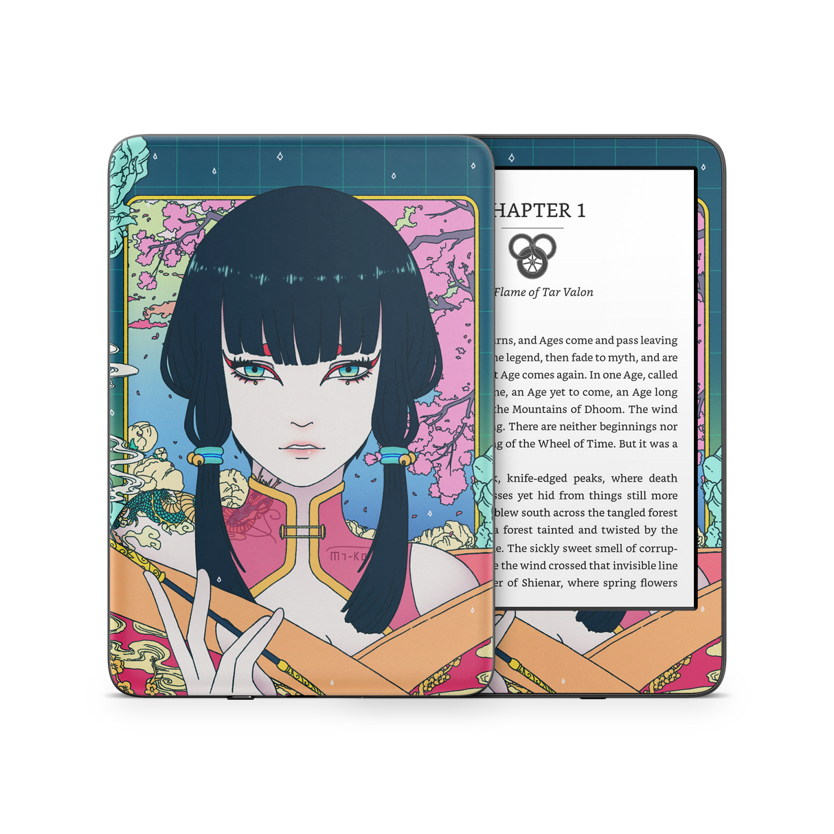 Kirisame V1 Kindle Skin