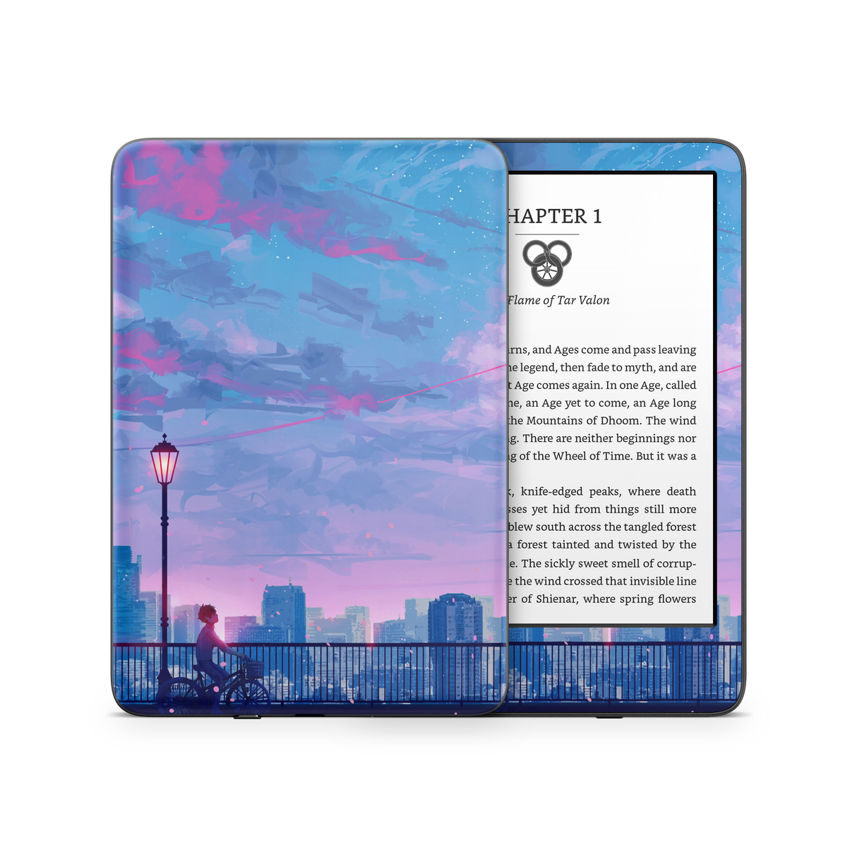 Let's Go Home Kindle Skin