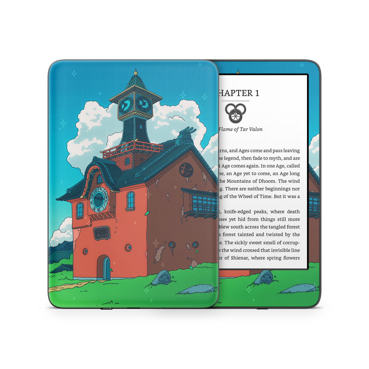 Spirited Entrace Day Kindle Skin