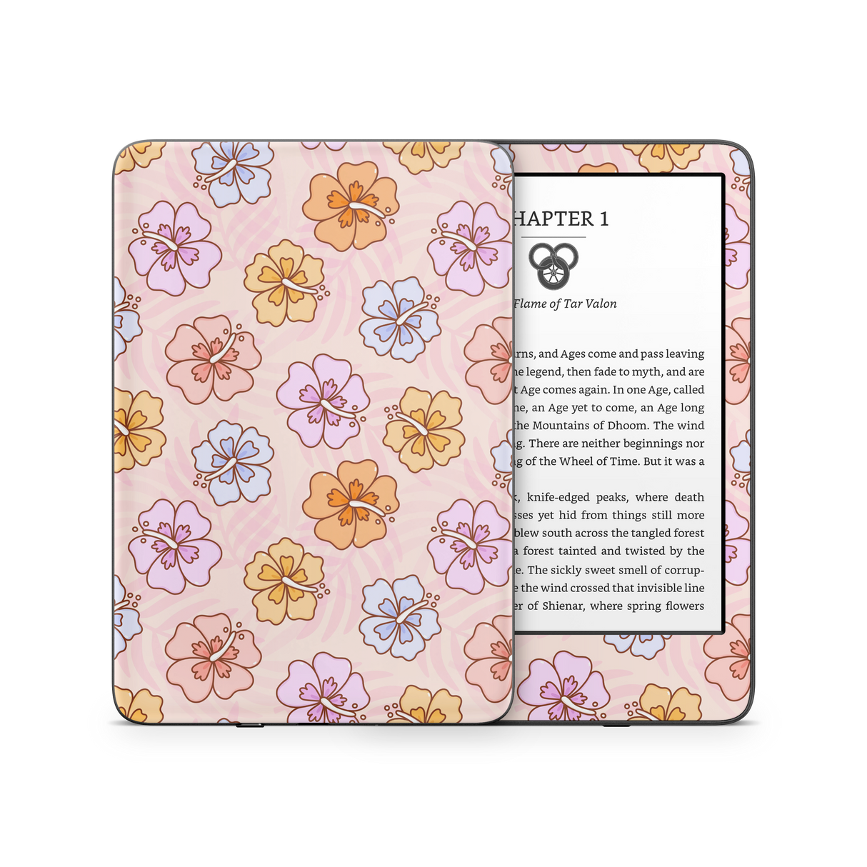 Hibiscus Kindle Skin